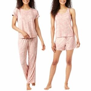 🛑 2 / $40 Sale! Lucky Brand Ladies' 4-piece Pajama Set NWT  - Size XS